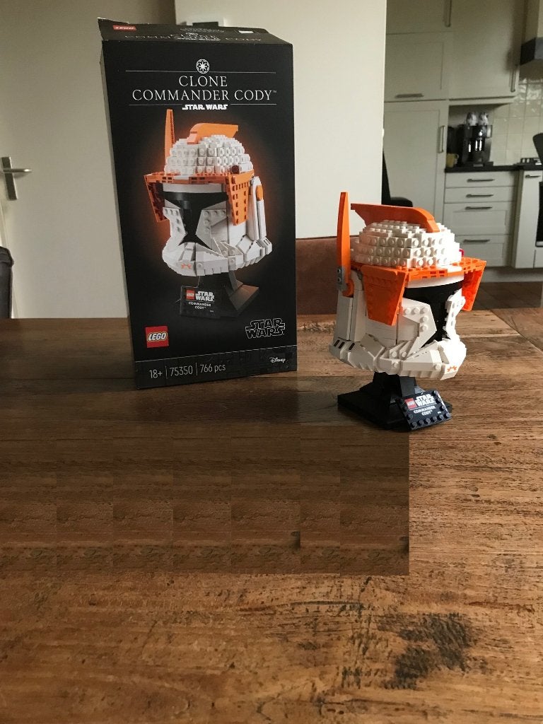 Lego Star Wars 75350 Clone Commander Cody Helm, Z.G.A.N., Compleet, Star Wars, Lego, Ophalen of Verzenden