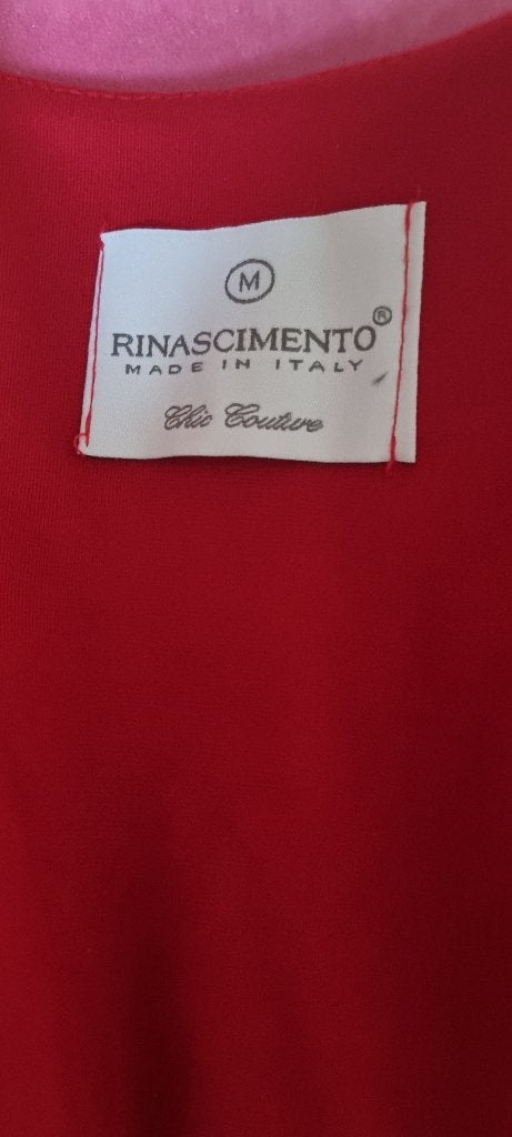 dames kolbert rood Viscose  Rinascimento Italy, Ophalen of Verzenden, Nieuw, Maat 34 (XS) of kleiner