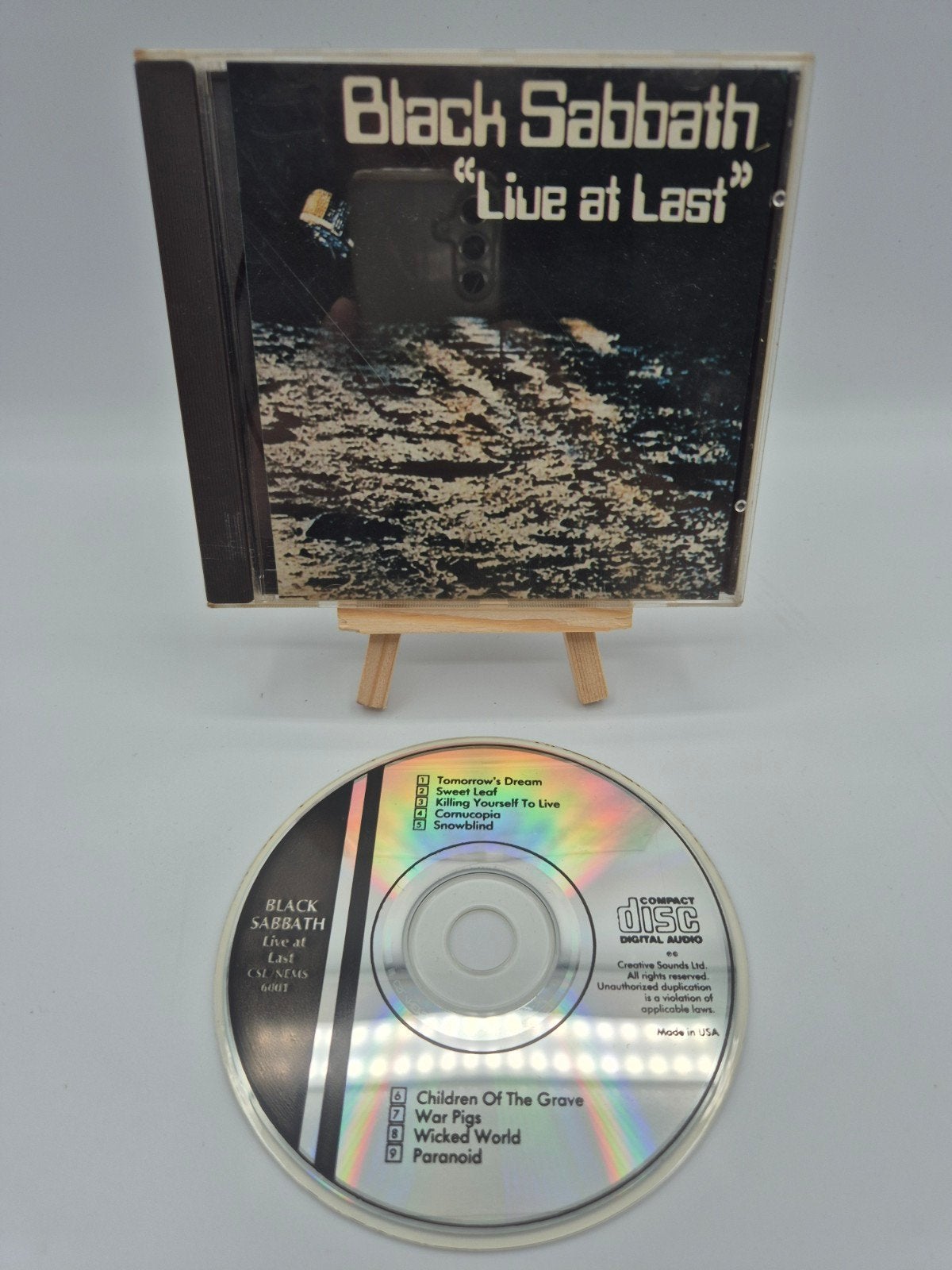 Black Sabbath - Live at Last CD (Classic Rock), Ophalen of Verzenden, Gebruikt, Classic Rock, Live-album
