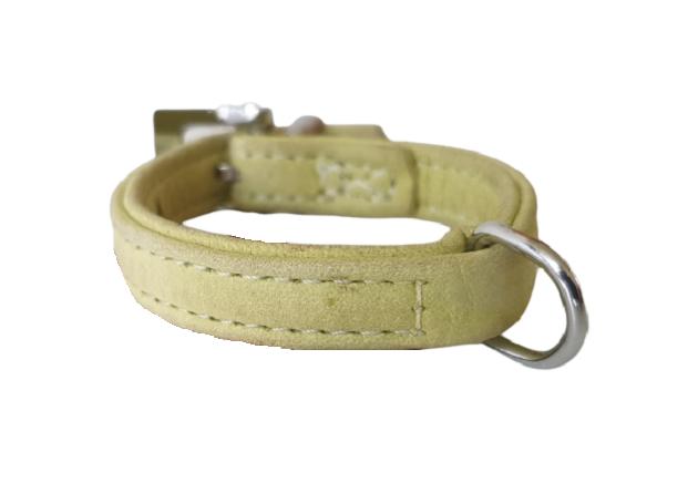 KARLIE Buffalo Halsband Anijs Nekomtr 11,5-13,5 cm KOOPJE!!!, Ophalen of Verzenden, Handgemaakt, Nieuw