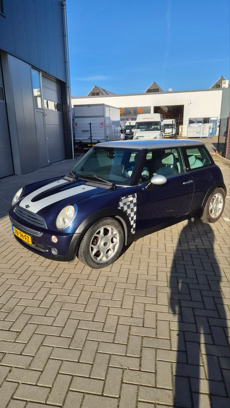 Mini Cooper Checkmate r50 r53 r52 onderdelen (Space Blue), Ophalen of Verzenden, Mini