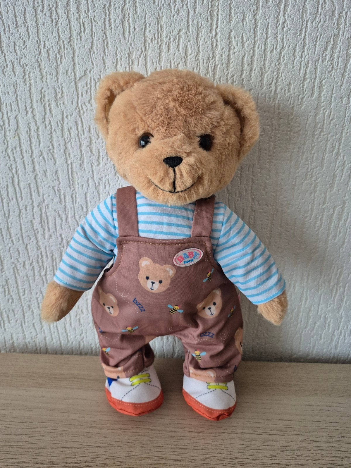 BABY BORN BEER MET KLEDING ZGAN, Ophalen, Zo goed als nieuw, Beer