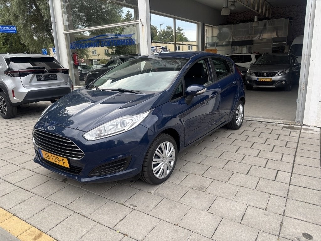 Ford Fiesta 1.0 Style (bj 2016), Auto's, Euro 6, 525 kg, Blauw, 23 km/l