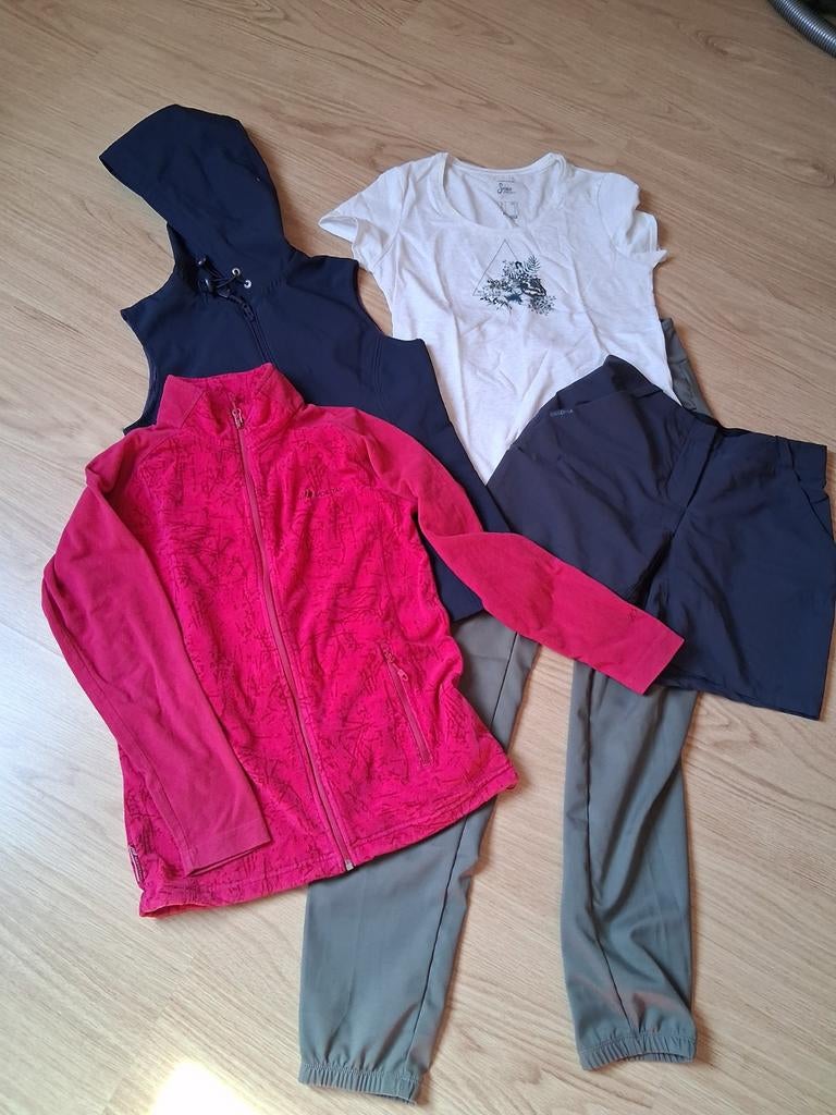Pakket outdoor/wandel/sportkleding, Ophalen of Verzenden, Zo goed als nieuw, Diverse merken, Meisje