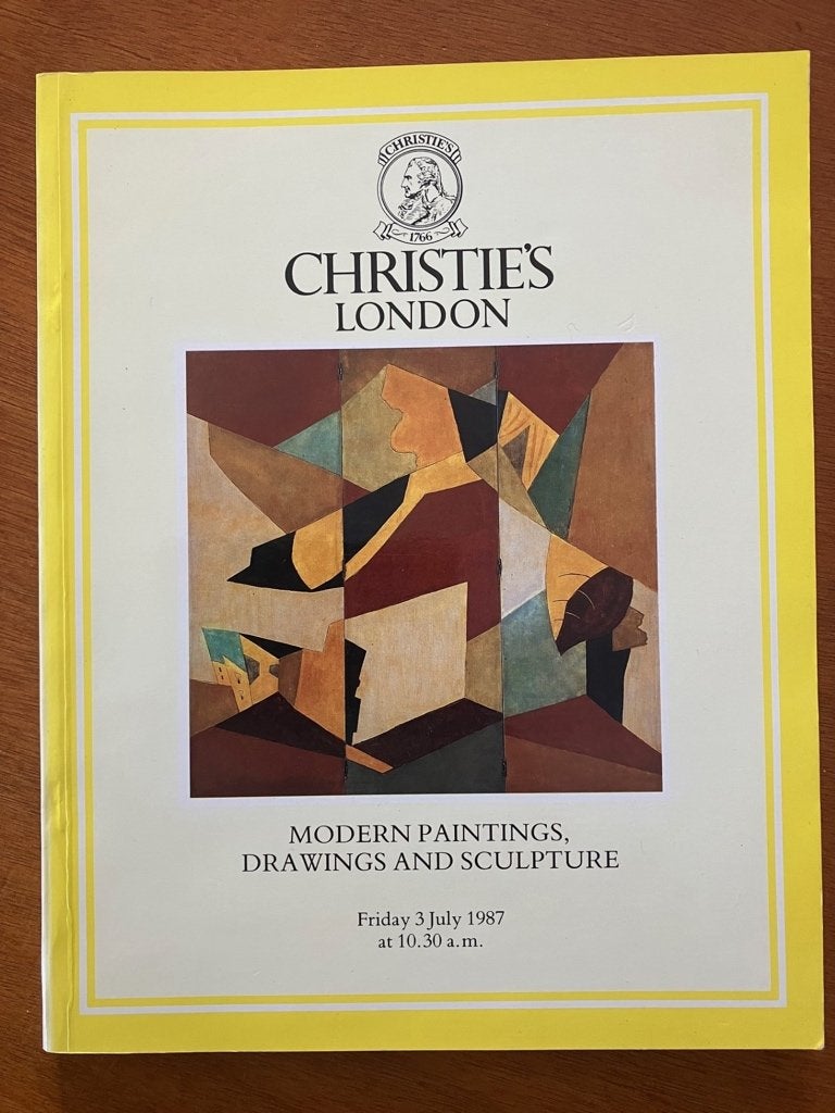 Christie's London Modern paintings, drawings, sculpture, Verzenden, Gelezen, Catalogus