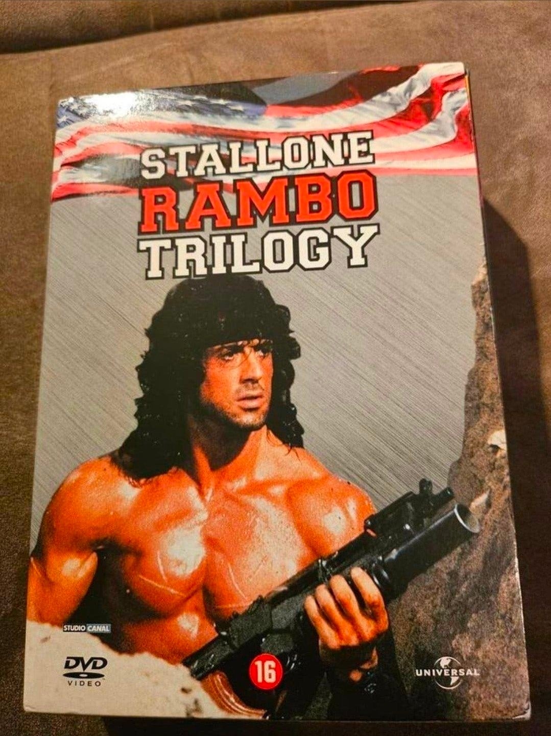Rambo Trilogie DVD Boxset - First Blood, Part II, Rambo III, Cd's en Dvd's, Vanaf 16 jaar, Nederlands, Actie, Ophalen of Verzenden