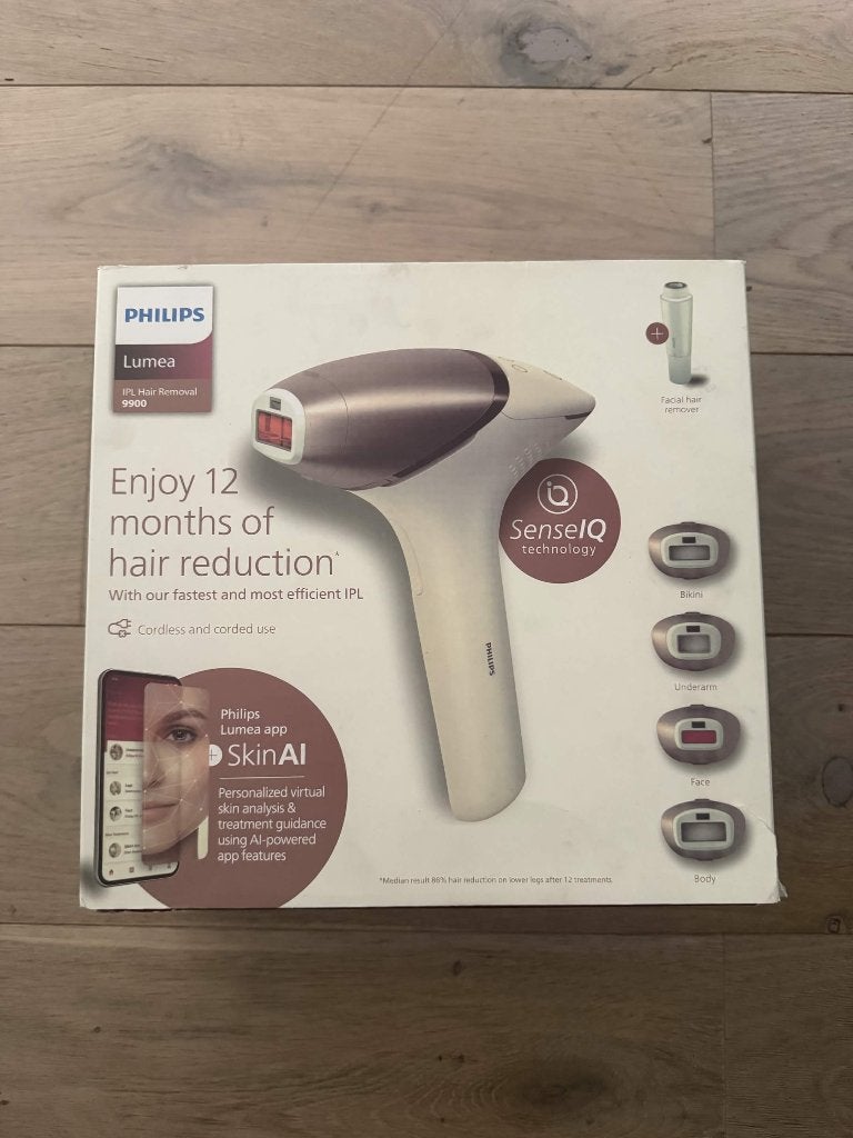 Philips Lumea IPL Hair Removal 9900 Series / Nieuw in doos, Ophalen of Verzenden, Nieuw, Scheren en Epileren