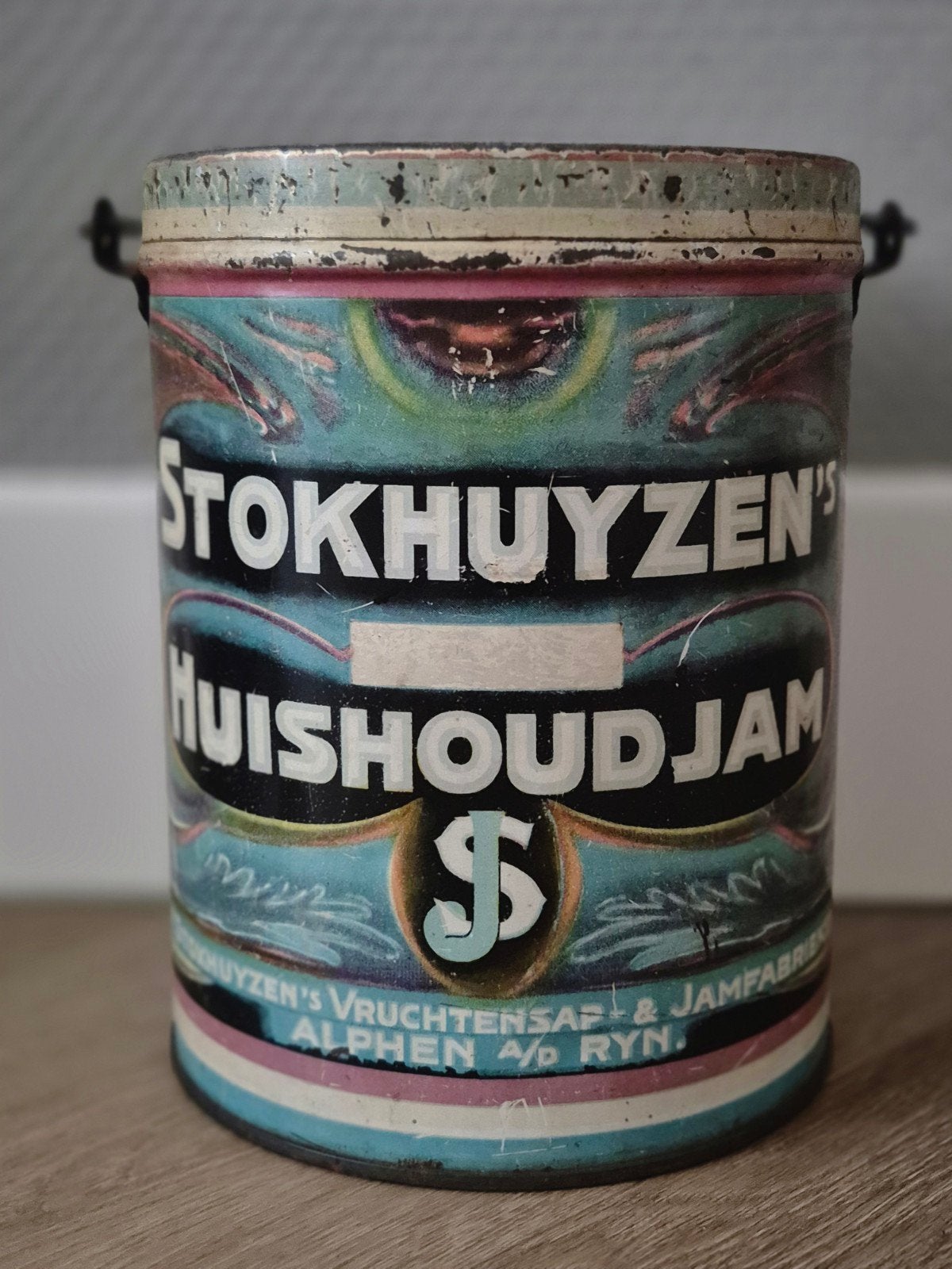 stokhuyzen Huishoudjam blik Alphen aan den Rijn, Ophalen of Verzenden, Overige