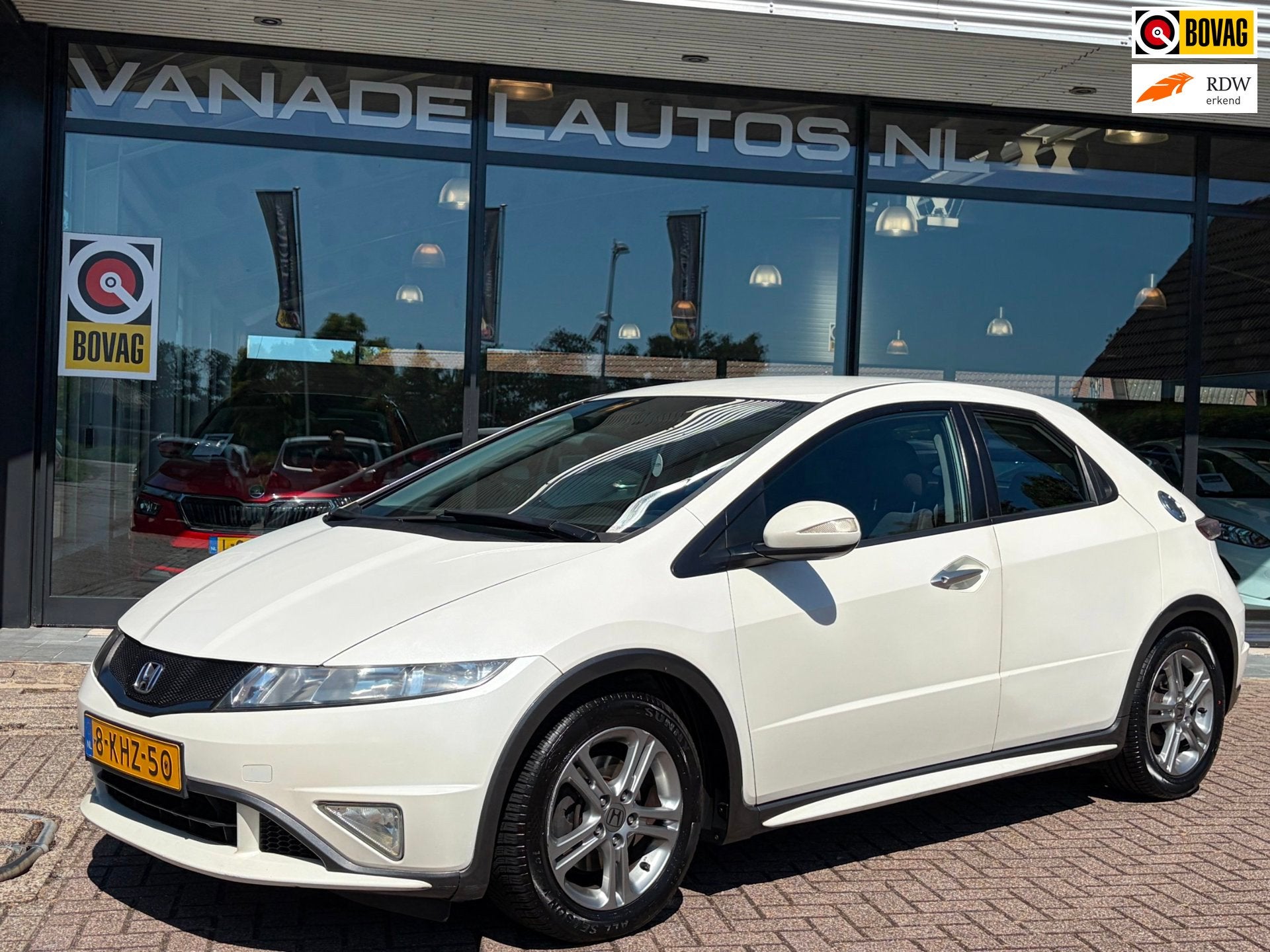 Honda Civic 1.4 GT 5Drs Clima Cruise Park.Sens Dealeronderho, Voorwielaandrijving, Gebruikt, Zwart, 4 cilinders