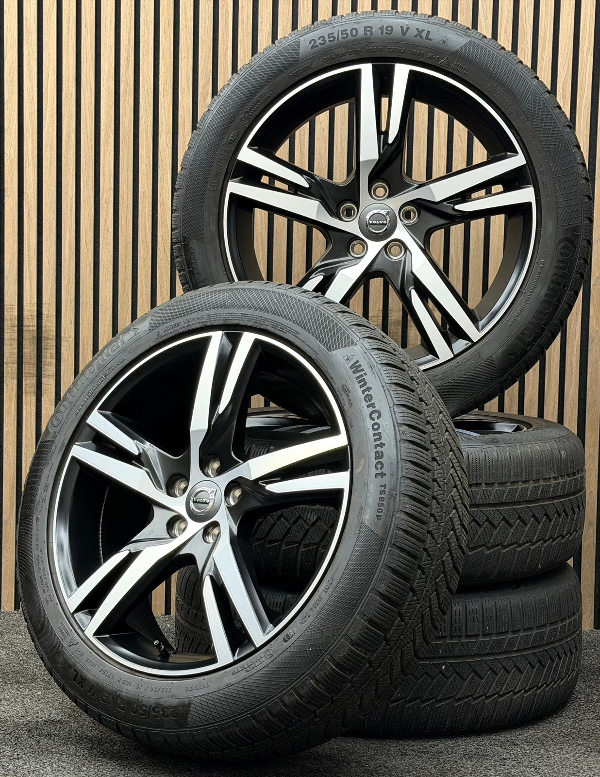 Originele 19 inch Volvo XC40 5x108 ET50.5 Continental WINTER, Auto-onderdelen, Banden en Velgen, ., Banden en Velgen, Winterbanden