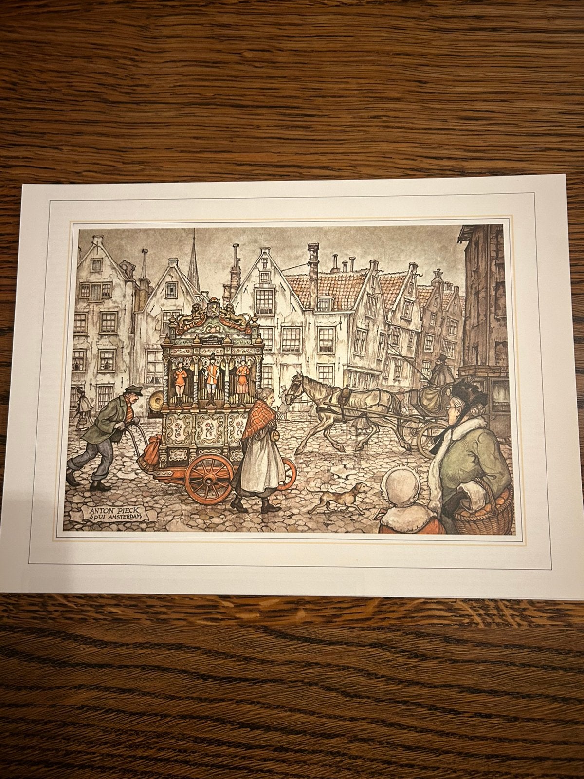 19 nostalgische reproducties ANTON PIECK, Antiek en Kunst, Ophalen of Verzenden