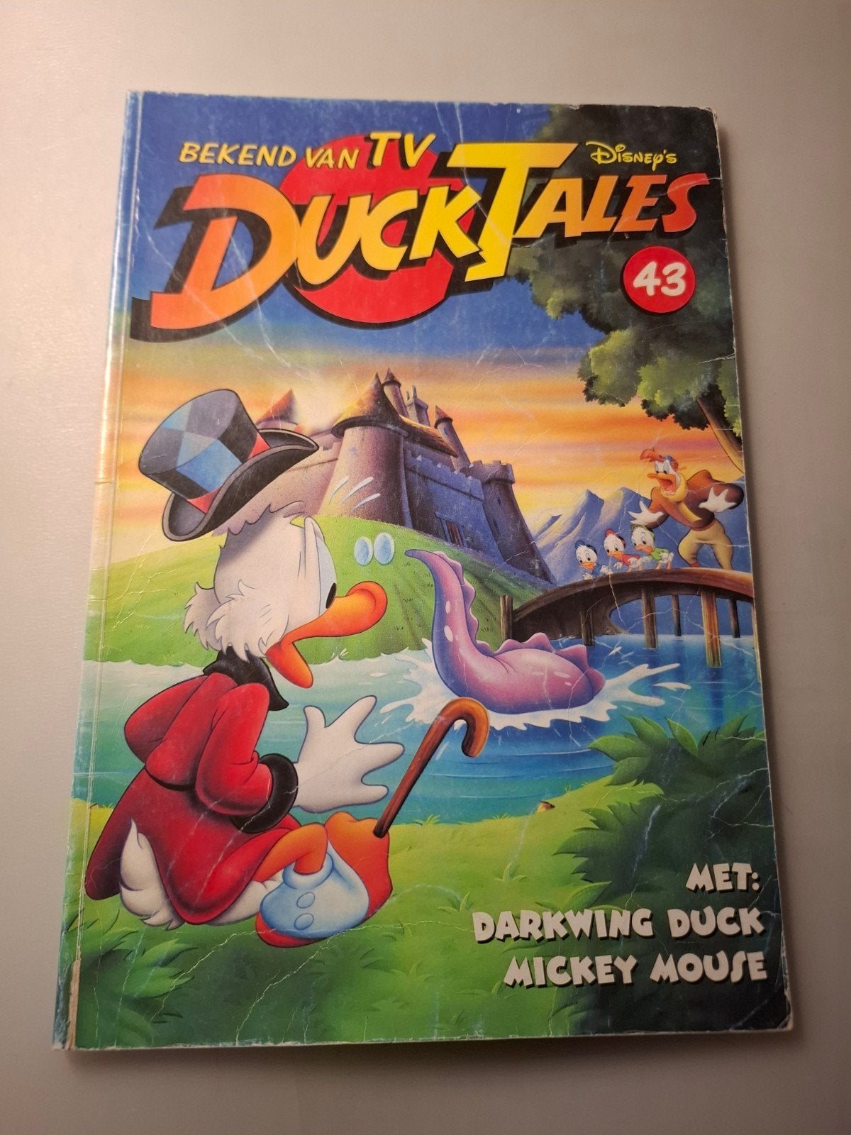 Disney's DuckTales Stripboek - deel 43, Gelezen, Eén stripboek, Ophalen of Verzenden, Walt Disney Company