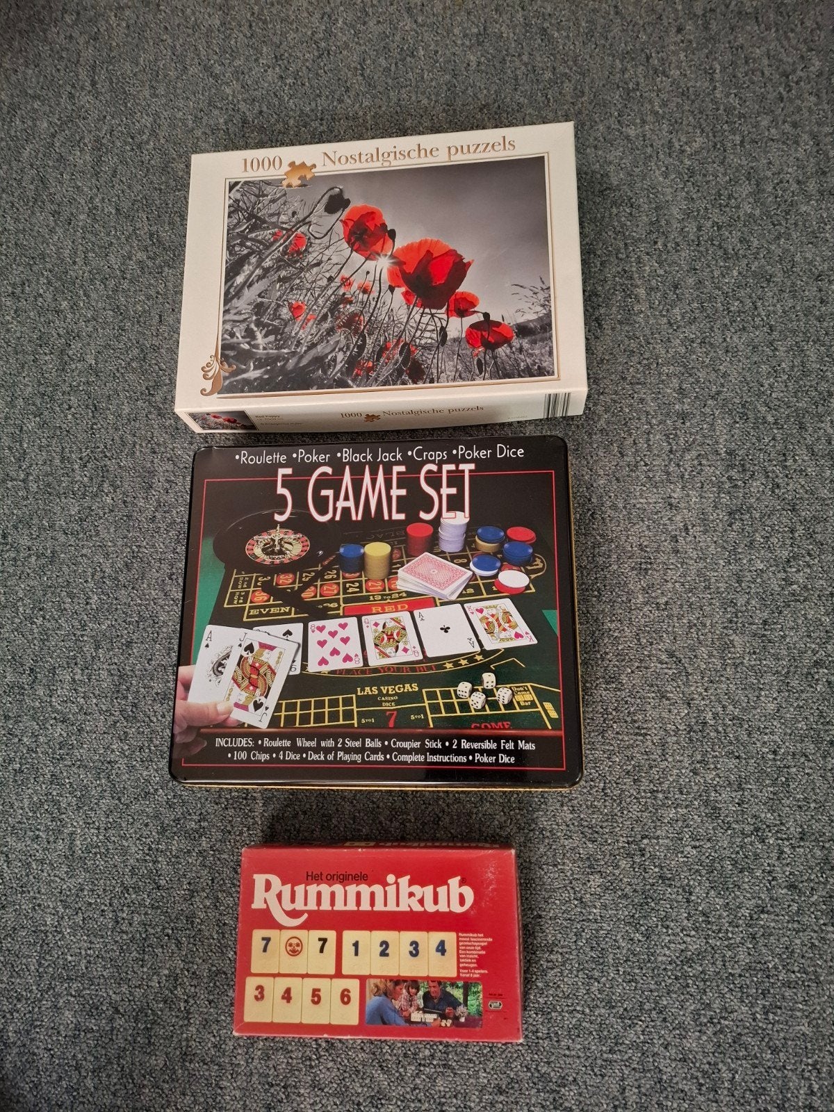 spellen en Puzzel, Ophalen