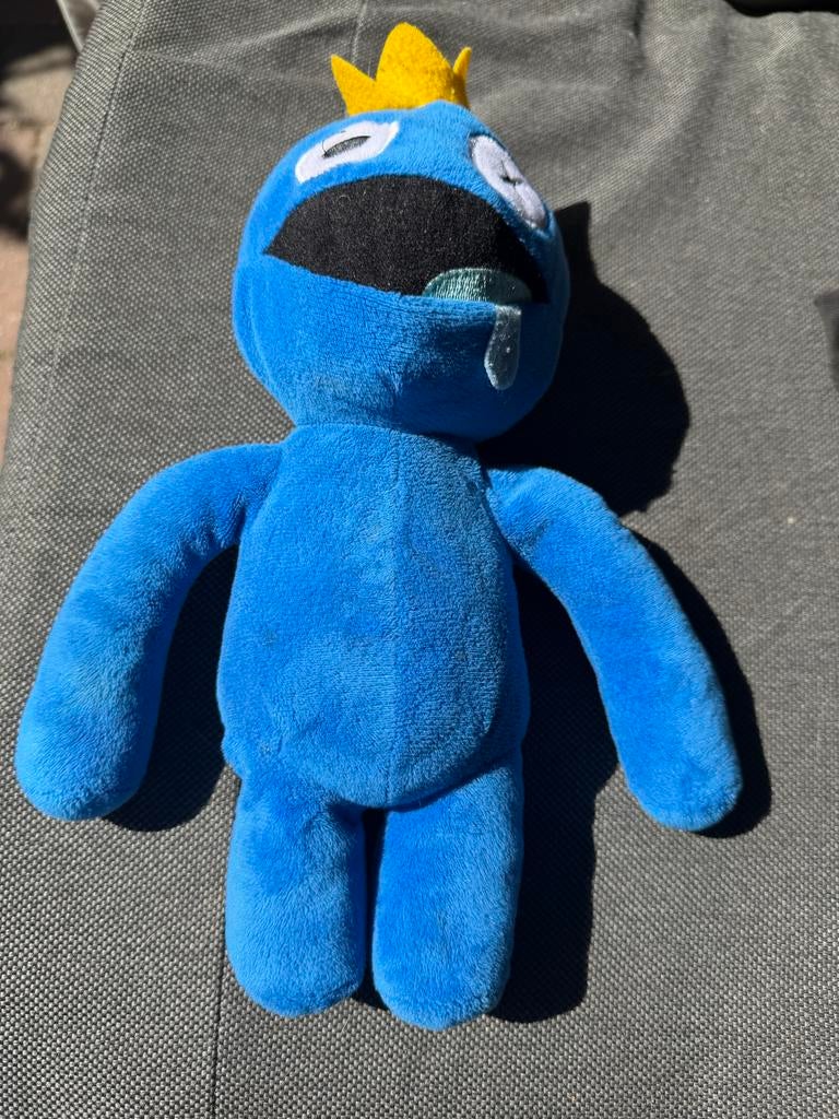 Blue knuffel van roblox 28 cm, Overige merken, Overige karakters, Overige typen, Blauw