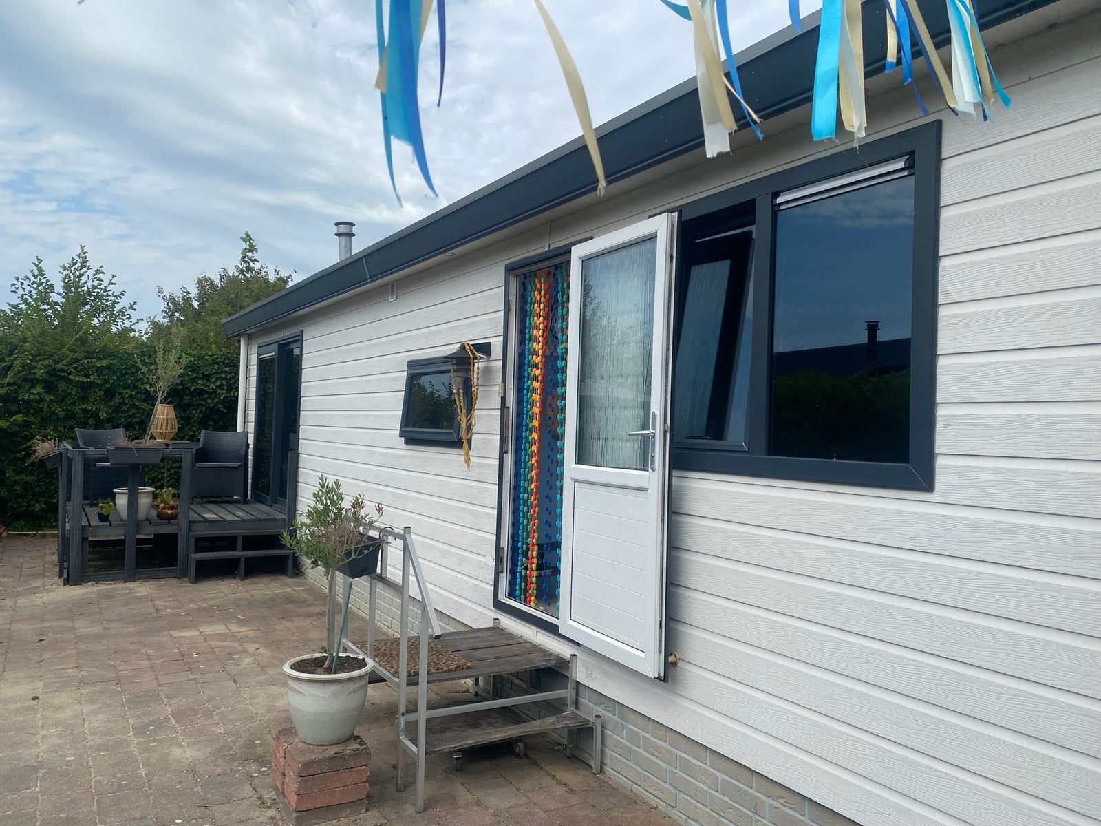 gerenoveerde stacaravan/chalet 11,50 x 3,60 m — instapklaar, Caravans en Kamperen, Stacaravans, Tot en met 6