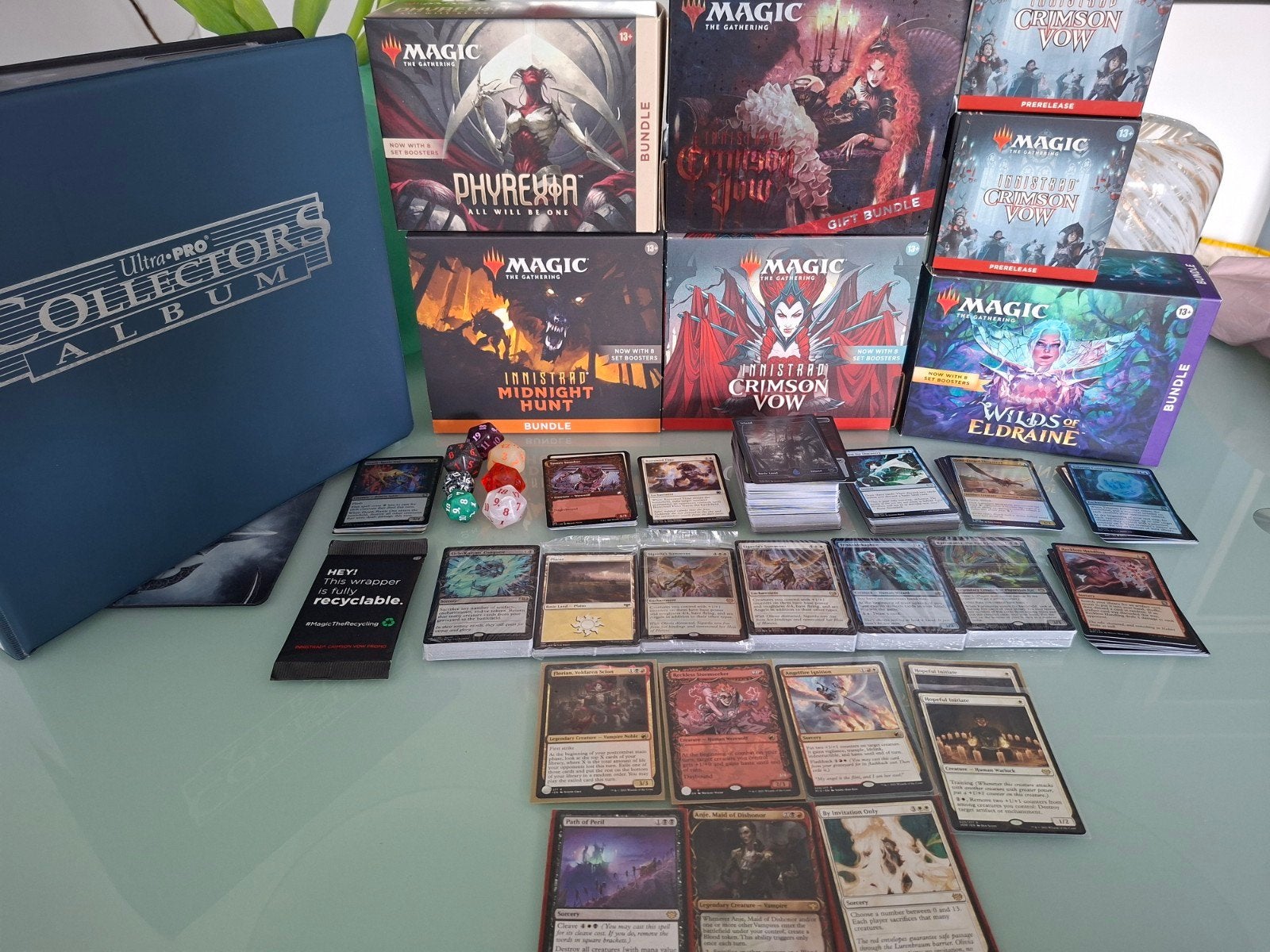 magic the gathering verzameling, Hobby en Vrije tijd, Ophalen, Zo goed als nieuw, Meerdere kaarten, Foil