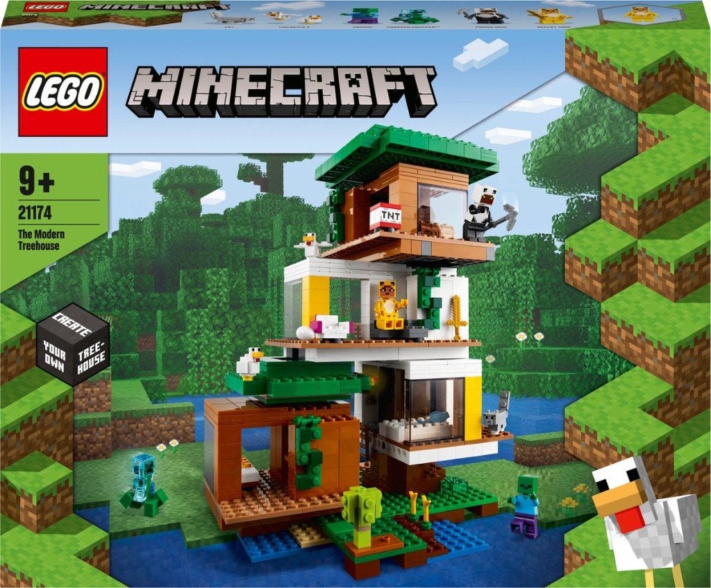 Lego 21174 Minecraft Boomhut NIEUW, Ophalen, Minecraft, Lego, Nieuw