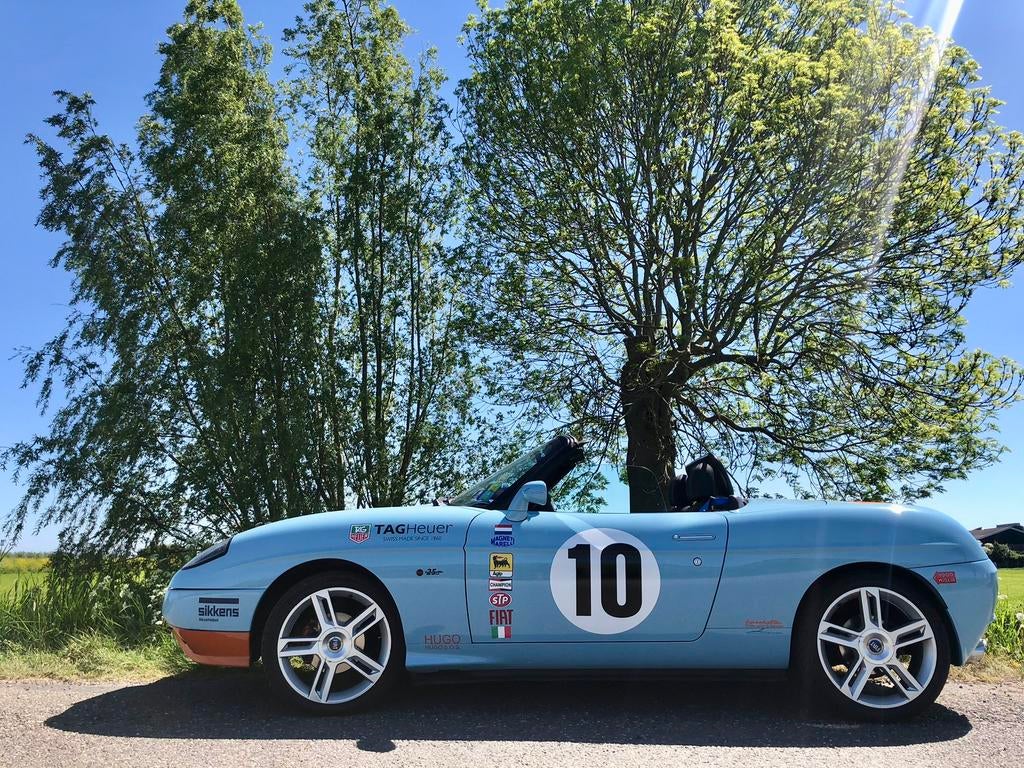 Fiat Barchetta 1.8 16V 2002 Blauw, Auto's, Fiat, Particulier, Barchetta, Benzine, F, Cabriolet, Handgeschakeld, Geïmporteerd, Blauw