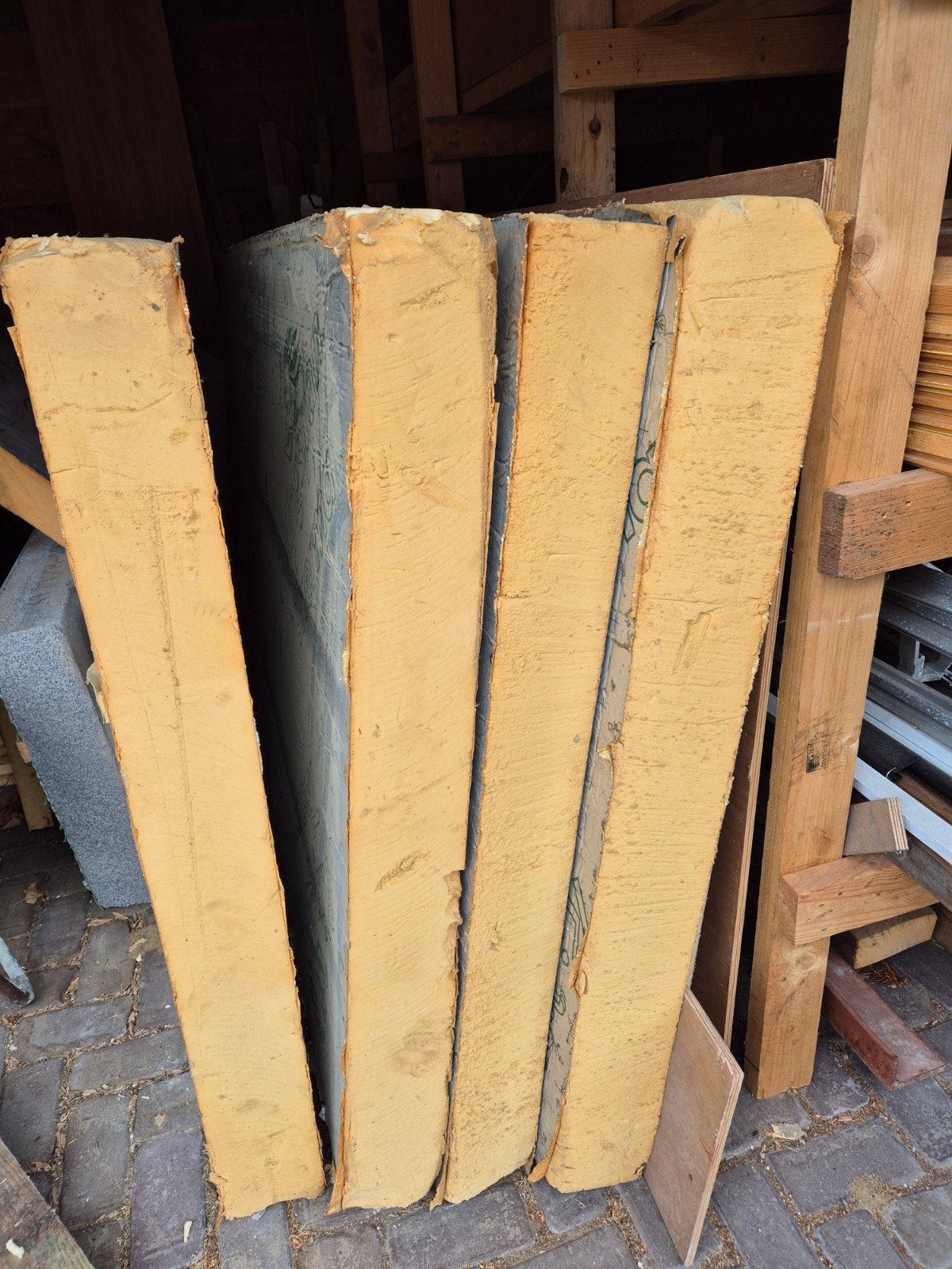 pir 130mm 4st 120 x 240cm, Ophalen, 10 tot 15 m², 12 cm of meer, Zo goed als nieuw