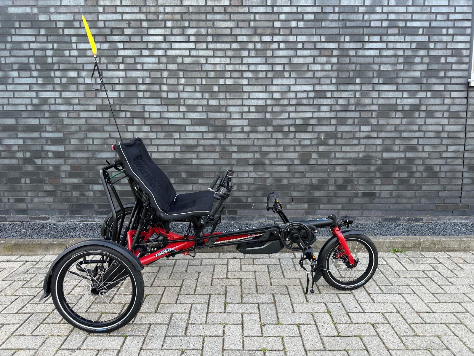 Elektrische Hase Lepus vouwbaar! Zgan! 15 km mee gereden!, Fietsen en Brommers, Fietsen | Driewielfietsen, Verzenden, Zo goed als nieuw