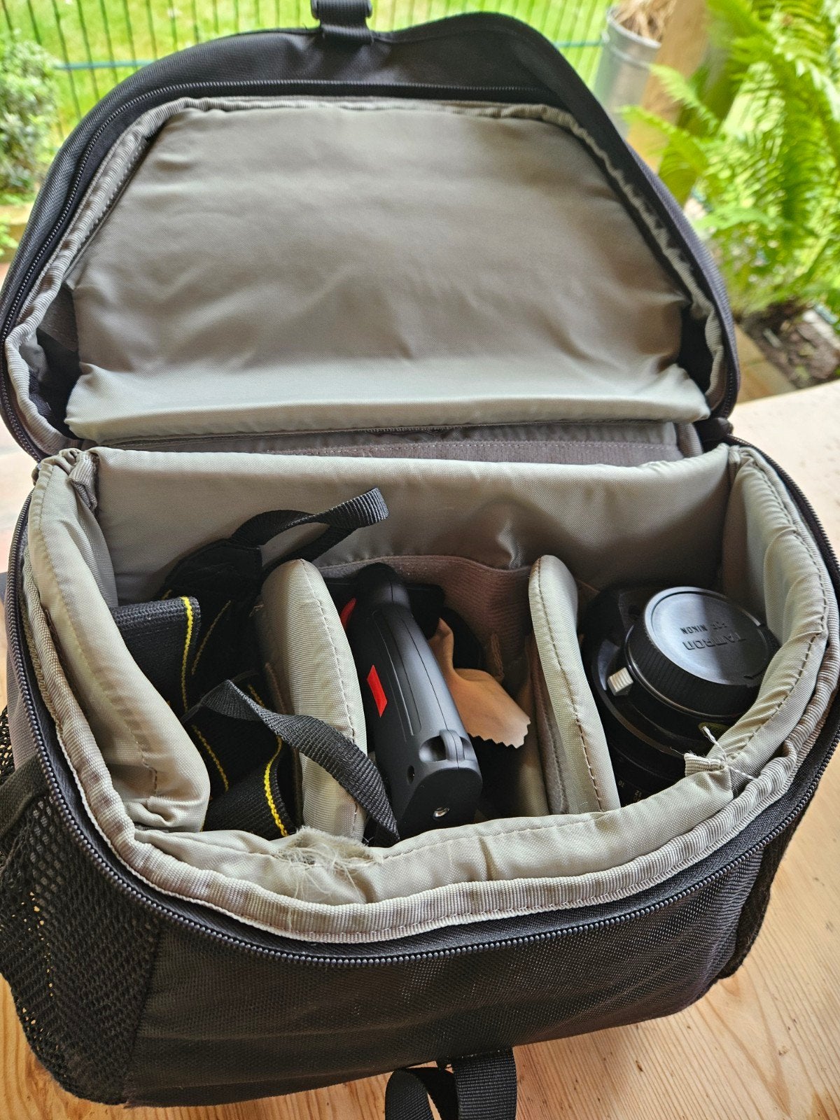 Lowepro Rugtas voor camera en accessoires, Rugtas, Ophalen of Verzenden, Zijvakken, Zwart