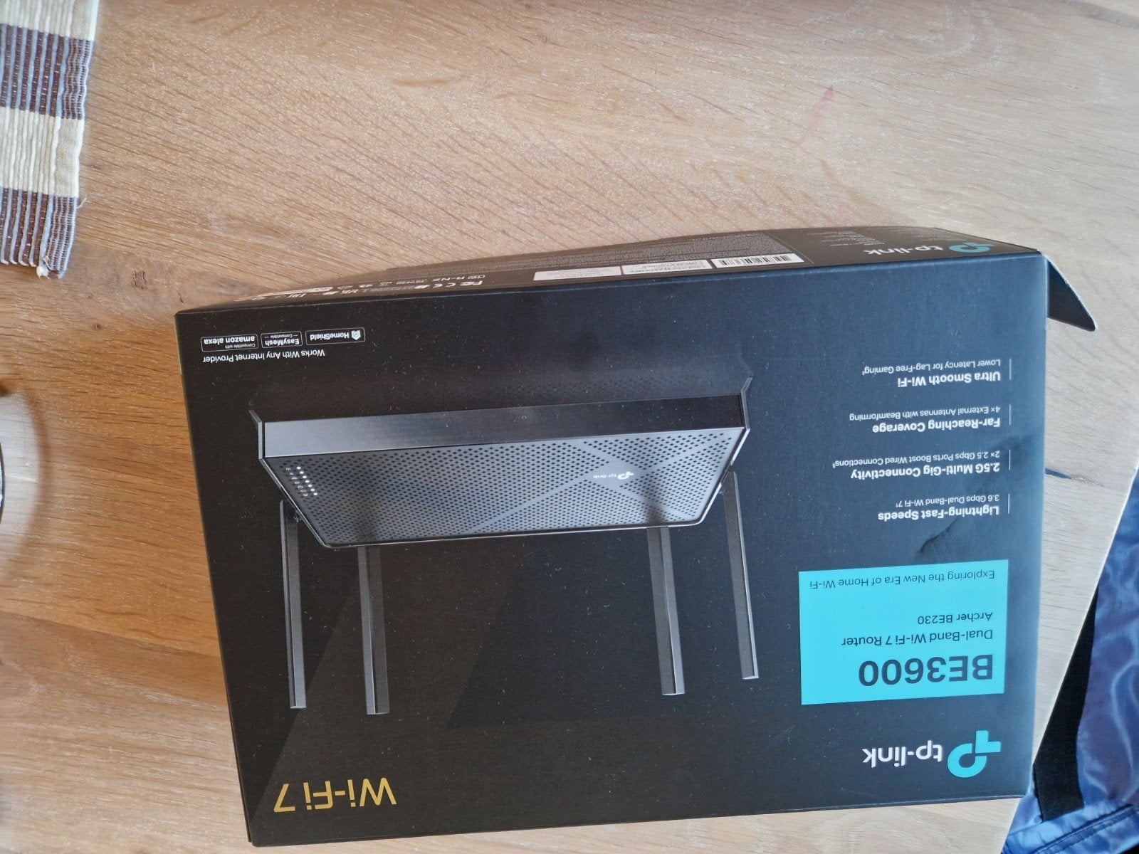 TP-Link Archer BE230 BE3600 Dual-Band WiFi 7 Router, Computers en Software, Routers en Modems, Ophalen