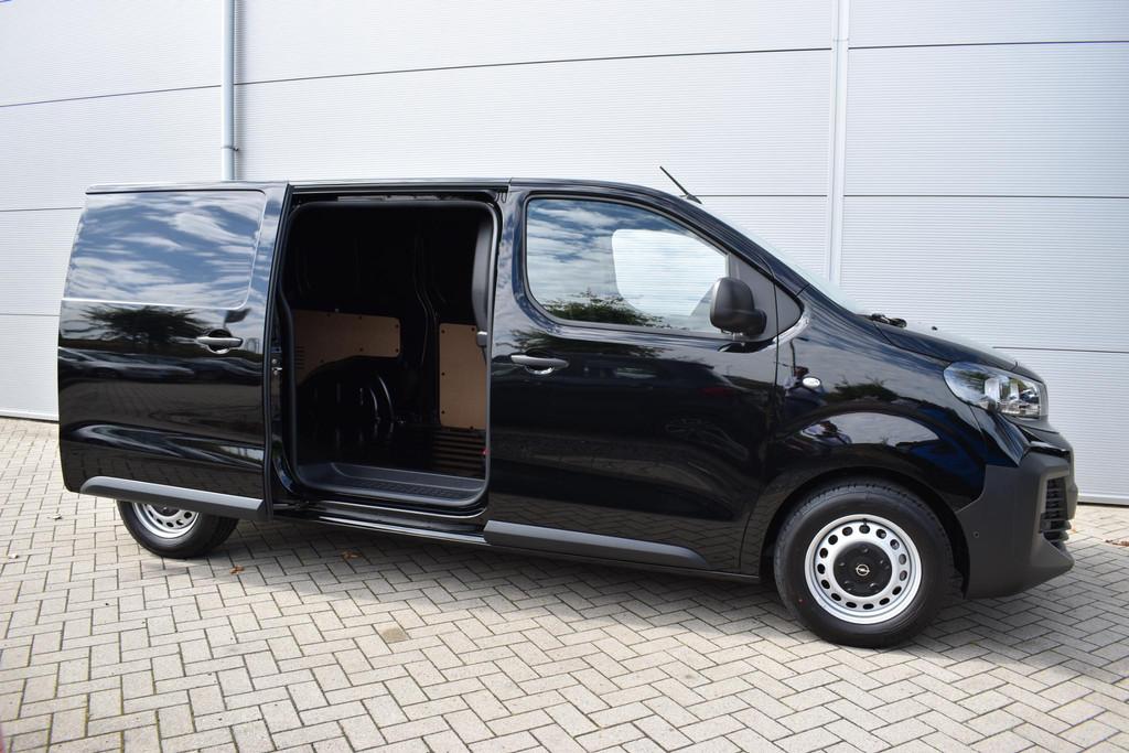 Opel Vivaro Electric L2 75 kWh, Auto's, Bestelauto's, Zwart, Opel, Parkeersensor, Te koop