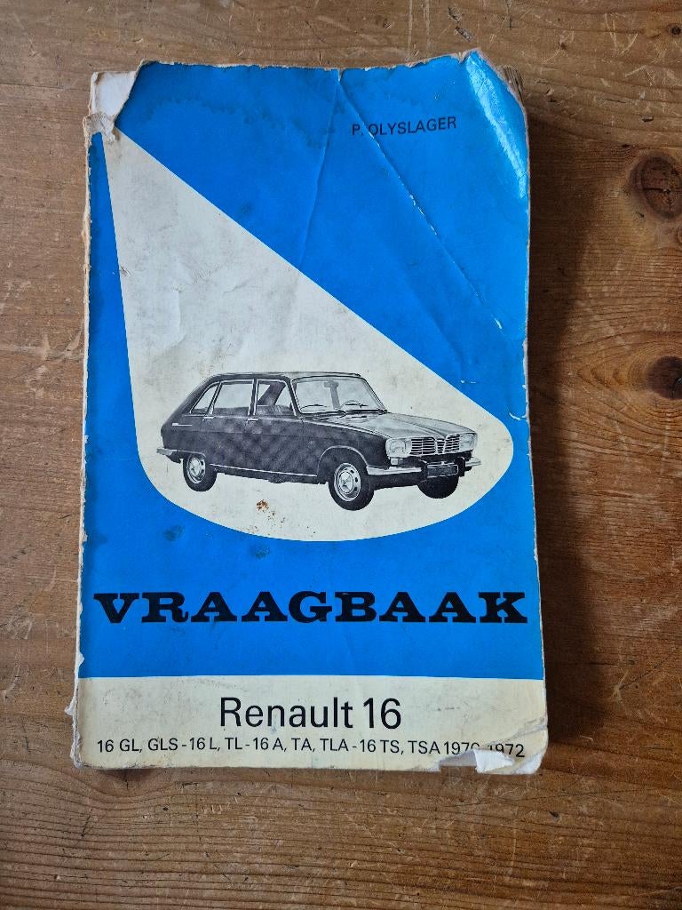 oude vraagbaak en instructie boekjes, Ophalen of Verzenden