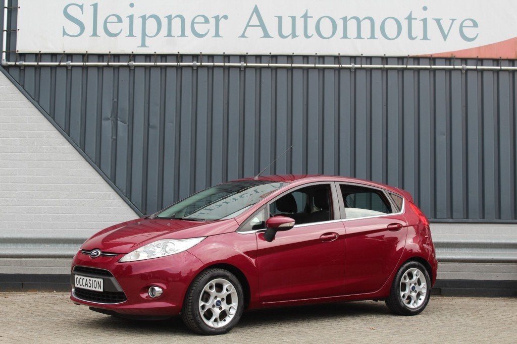 Ford FIESTA 1.4 TITANIUM / AIRCO / 5 DEURS, Auto's, Achterwielaandrijving, Gebruikt, 14 km/l, Bedrijf