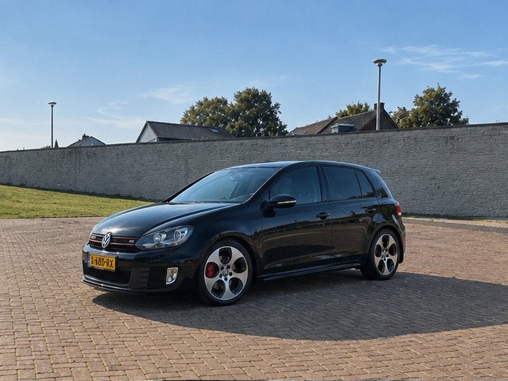 Volkswagen Golf 2.0 GTI 155KW DSG 2011 Zwart, Auto's, Stof, Zwart, 4 cilinders, 1984 cc