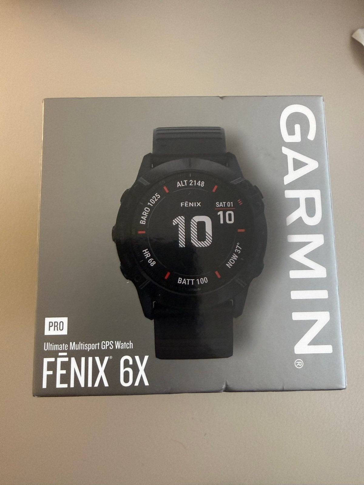 Garmin Fenix 6X Pro 51mm Multisport GPS Smartwatch, Sieraden, Tassen en Uiterlijk, Sporthorloges, Zwart, Ophalen of Verzenden