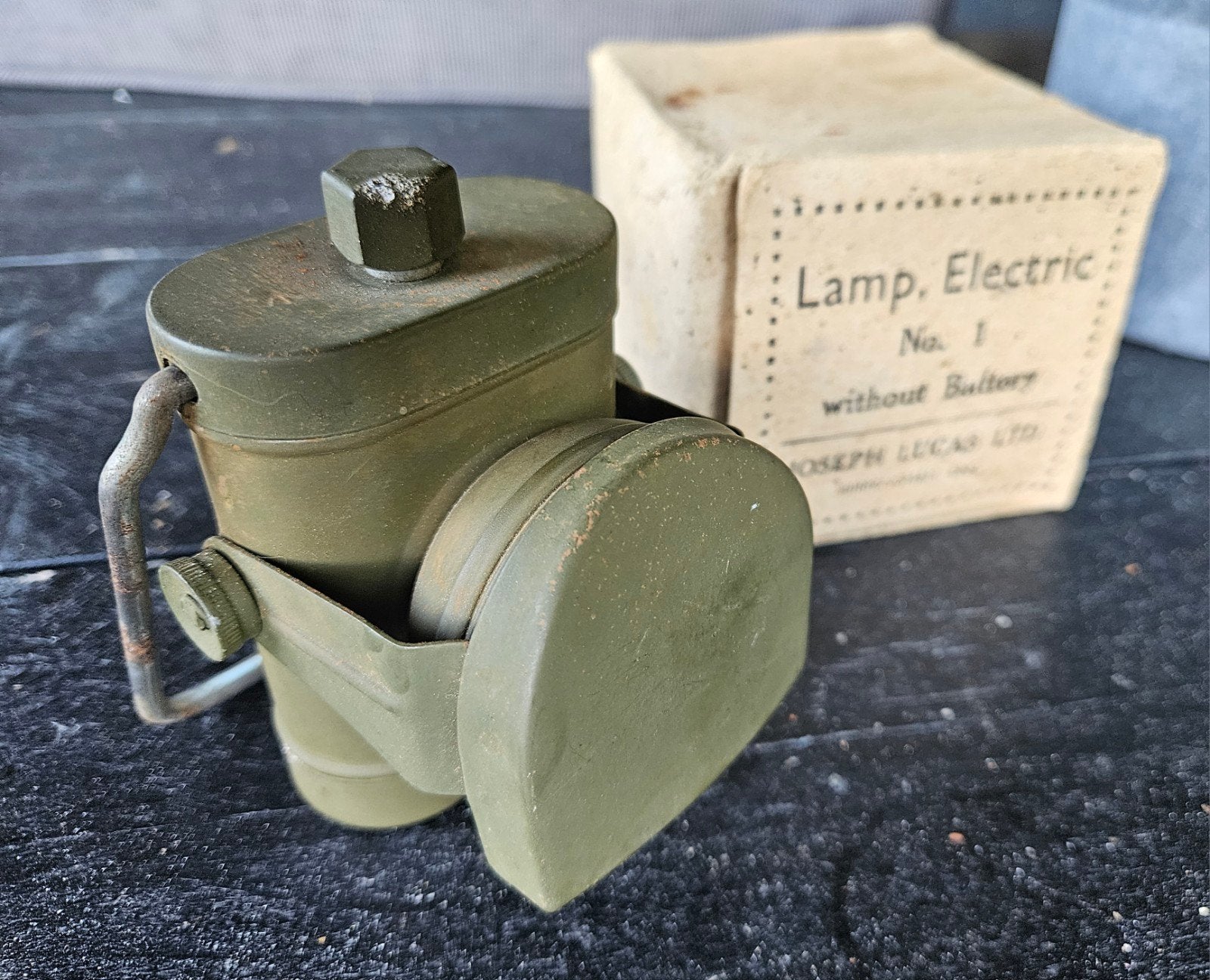 Engelse leger lamp wo2, Ophalen of Verzenden, Engeland