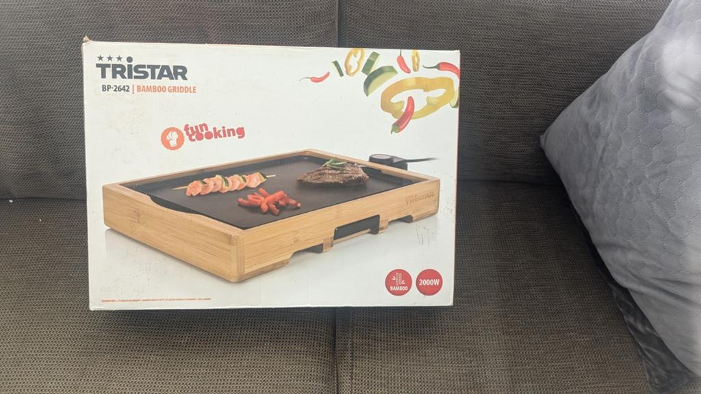 Tristar Bamboo Grill - Ideaal voor Gezelligheid | Marktplaats