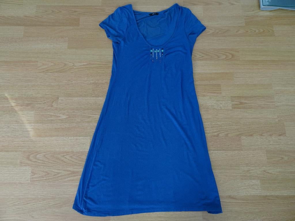 hema jurkje maat M, Kleding | Dames, Maat 38/40 (M), Blauw, Ophalen of Verzenden, Zo goed als nieuw