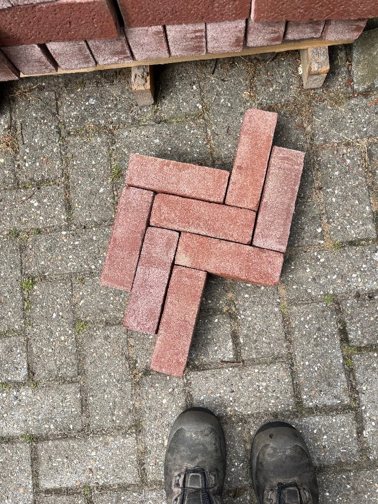 Gebakken dikformaten, Ophalen, Klinkers, Nieuw, Natuursteen