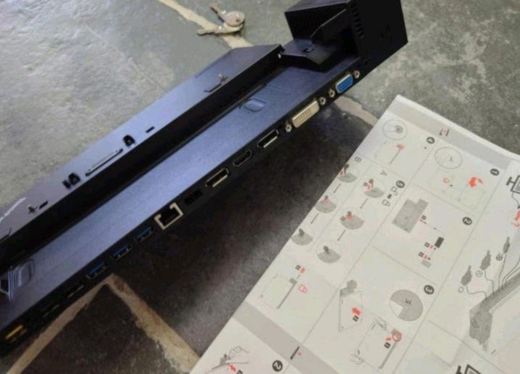 Lenovo ThinkPad Ultra Dock dockingstation, zgan!, Lenovo ThinkPad, Ophalen of Verzenden, Zo goed als nieuw, Docking station