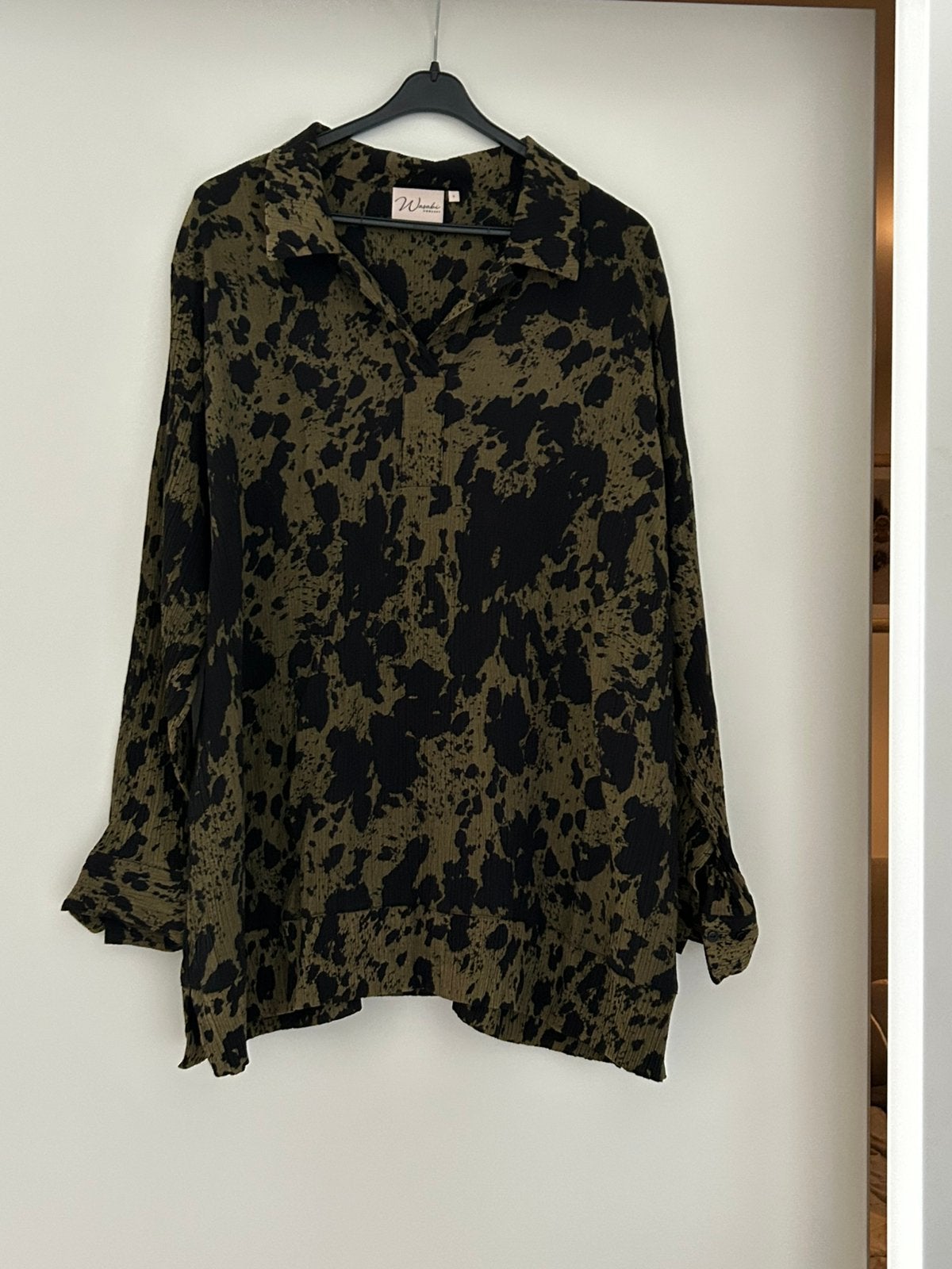 Mooie blouse van Wasabi maat L, Ophalen of Verzenden, Zo goed als nieuw, Blauw