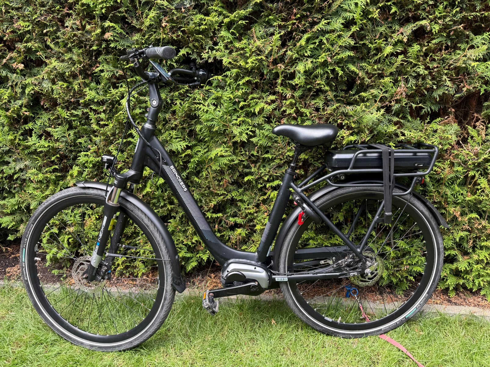 Brinckers Brisbane m8 met grote capaciteit accu, 47 tot 51 cm, Ophalen, Zo goed als nieuw, Brinckers