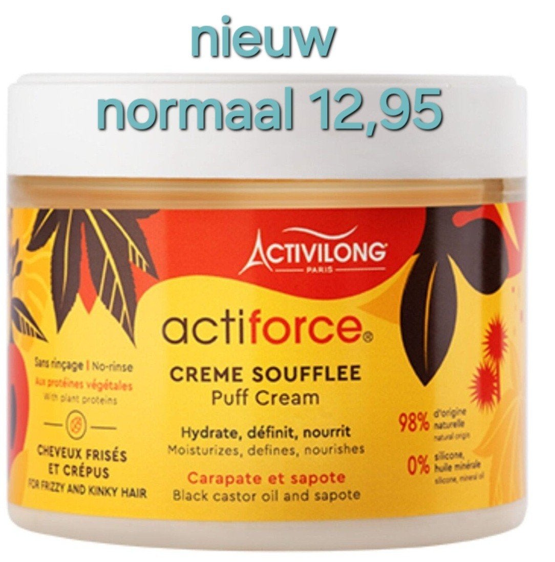 Activilong Actiforce Crème Soufflée - Puff Cream, Ophalen of Verzenden, Nieuw, Haarverzorger of -hersteller