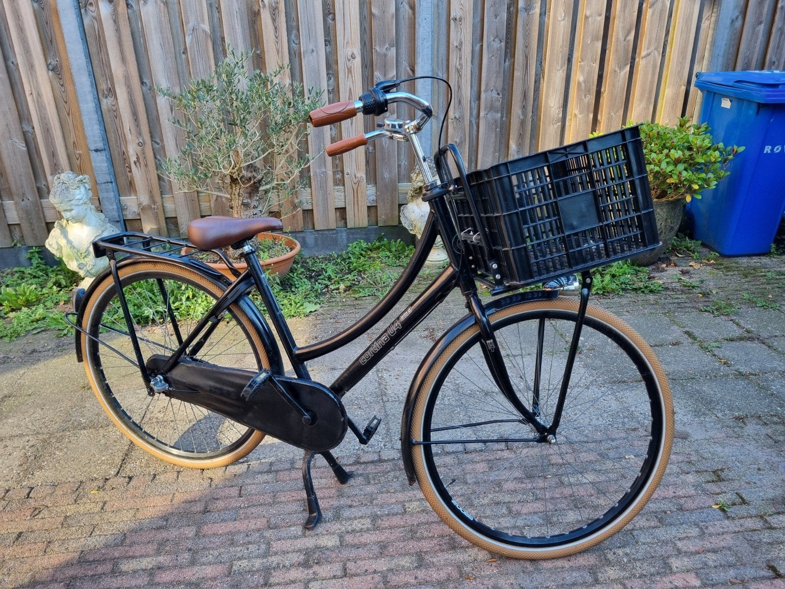 Cortina U4 damesfiets, 28 inch., Ophalen, Terugtraprem, Cortina U4 transportfiets, Versnellingen