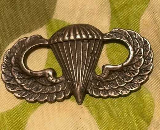 Ww2 us sterling jumpwing, Ophalen of Verzenden, Amerika, Embleem of Badge