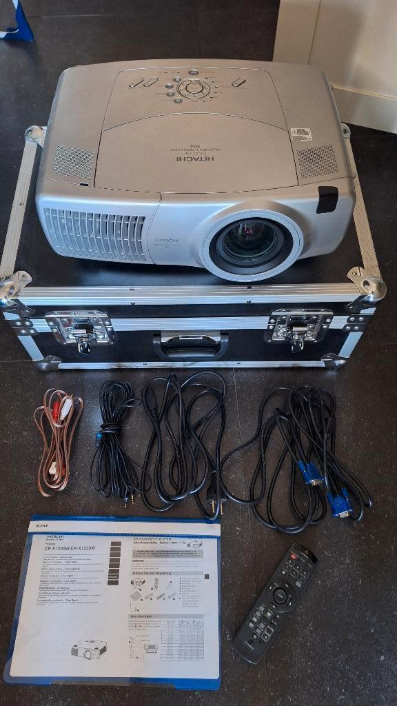 Hitachi CP-X1250 Evenementen Projector beamer Multimedia, ., Overige technologieën, ., Ophalen of Verzenden