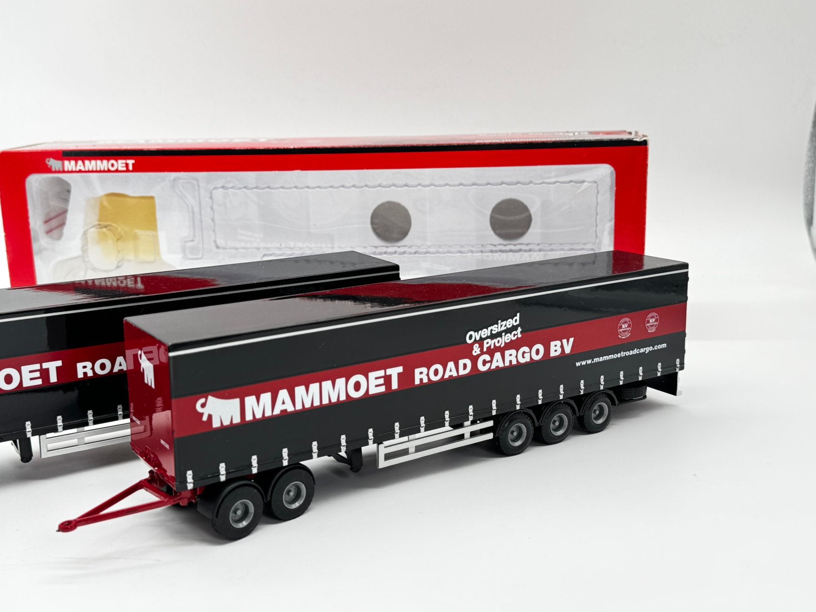 TEMA TOYS SCANIA ROAD TRAIN MAMMOET ROAD CARGO, Hobby en Vrije tijd, Modelauto's | 1:50, ., Nieuw, Ophalen of Verzenden, .