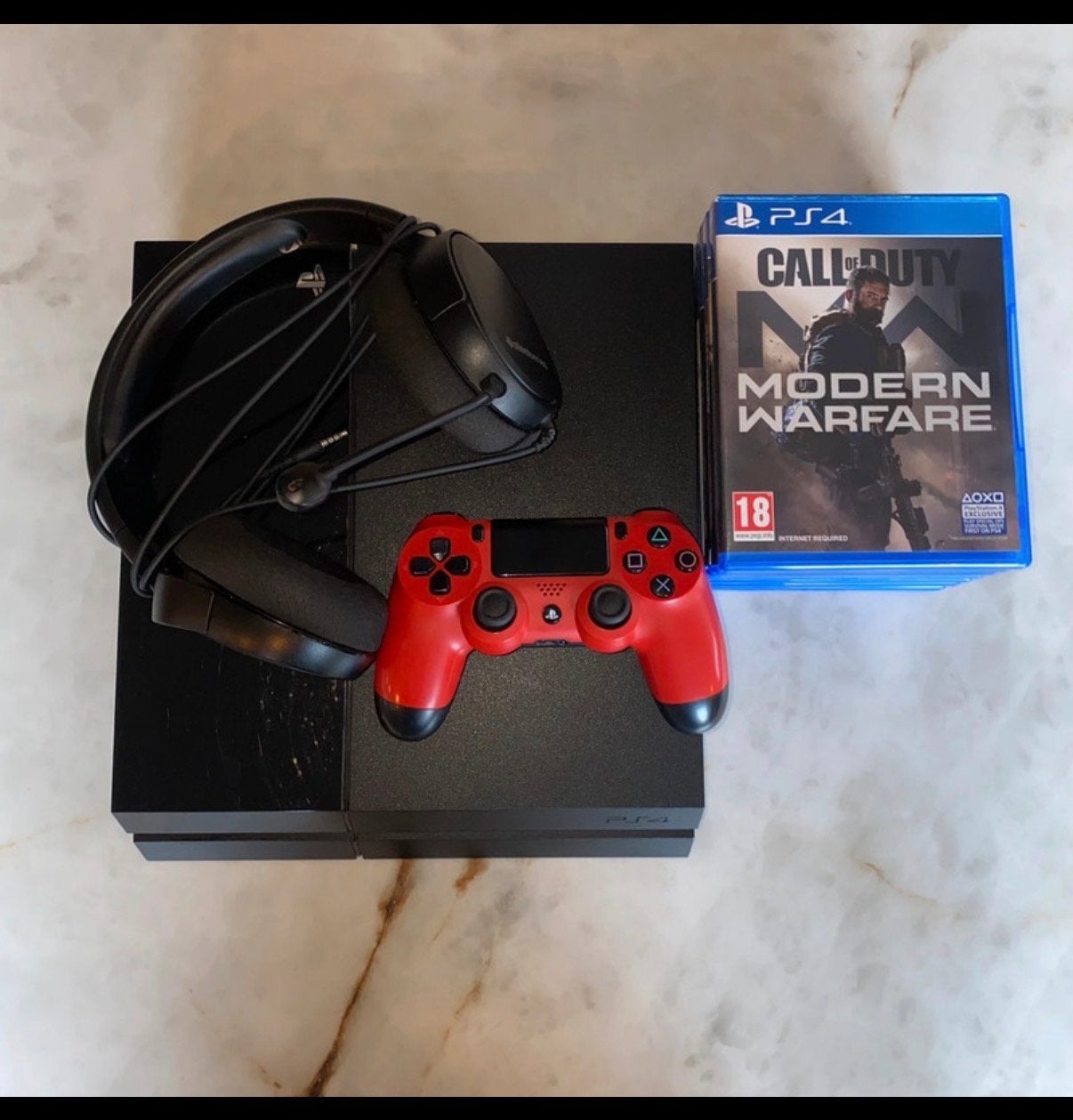 PS4 500GB met controller en 7 games, Spelcomputers en Games, Spelcomputers | Sony PlayStation 4, Ophalen of Verzenden, Met 1 controller