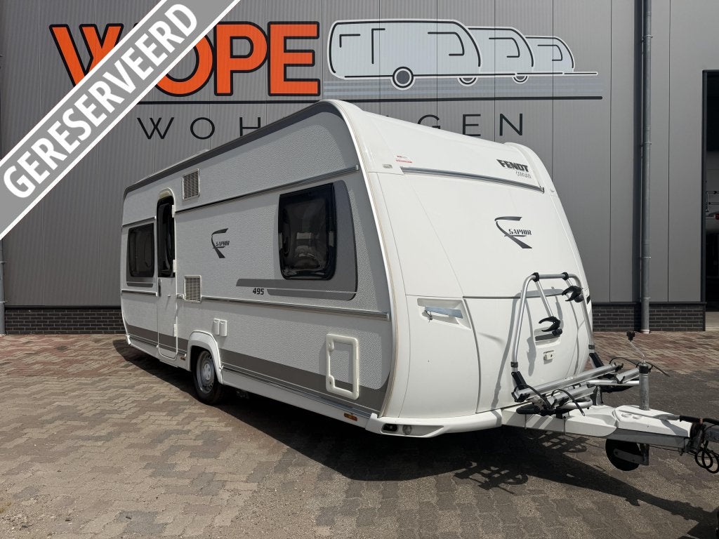 Fendt Saphir 495 SFB MOVER TENT LUIFEL FIETSDR, Schokbreker, Rondzit, Bedrijf, Overige typen