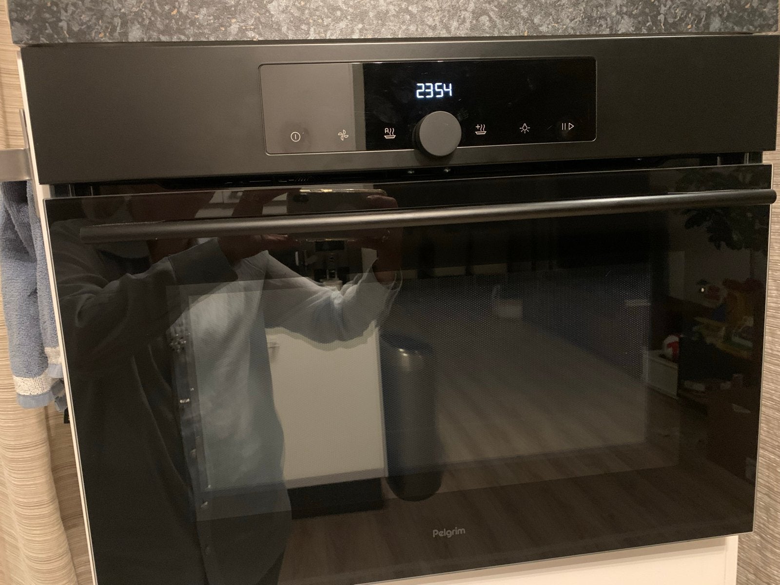 Pelgrim OMO540MAT Combi Magnetron - Zo goed als nieuw, Witgoed en Apparatuur, Ovens, Ophalen, 45 tot 50 cm, Pelgrim, Inbouw