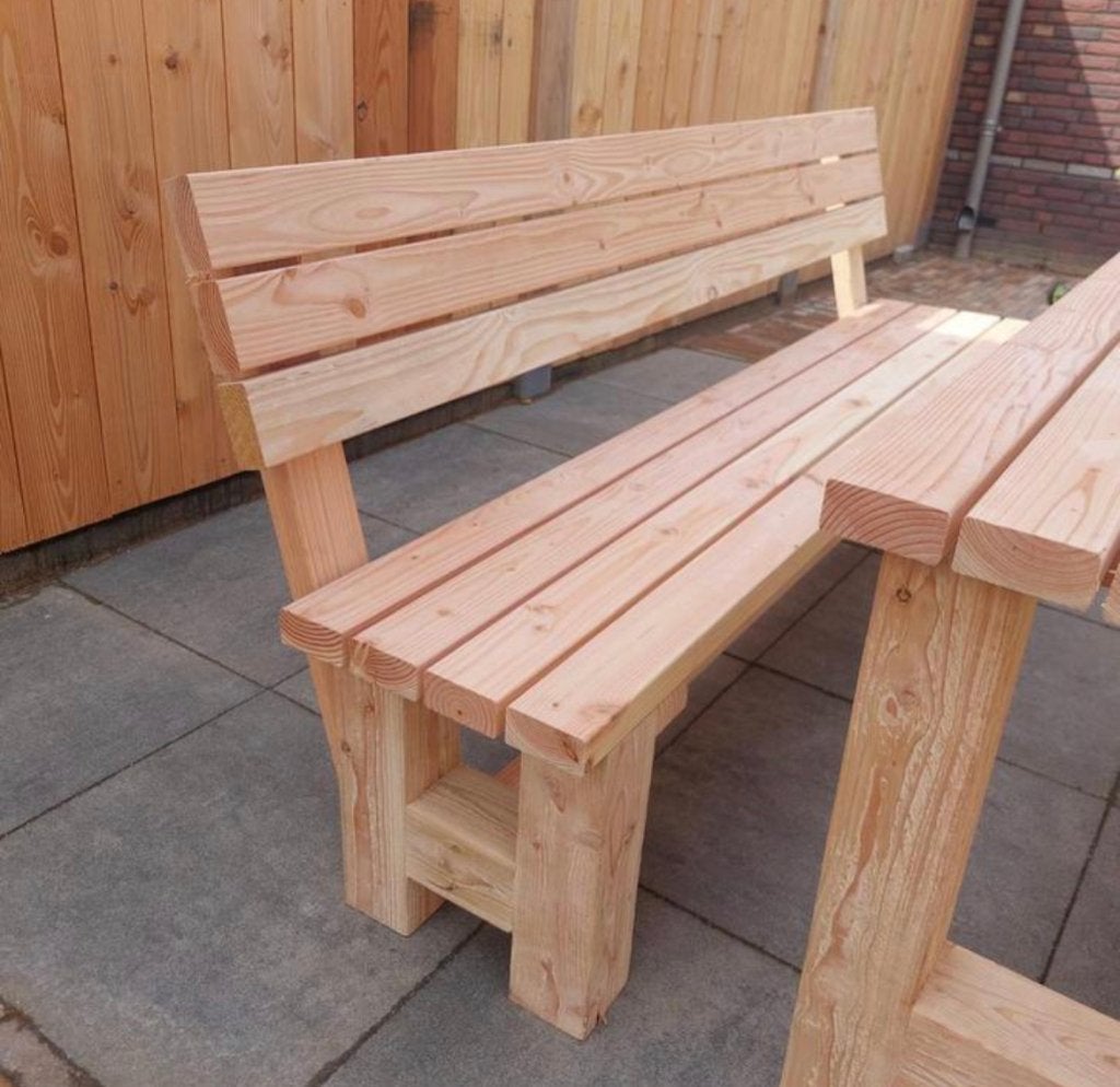 Superstevige tuinbanken - douglashout, Ophalen of Verzenden, Nieuw, Hout
