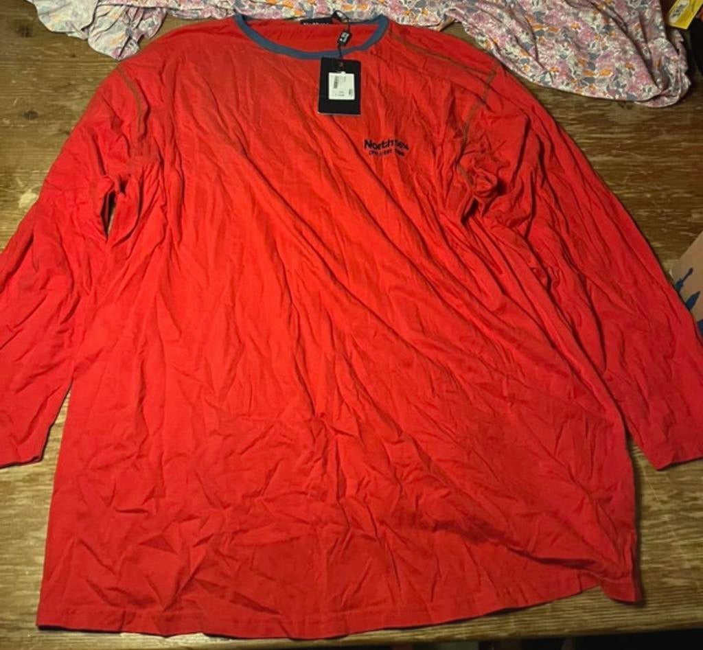North 56.4 T-shirt 6XL Nieuw met prijskaartje, Verzenden, Nieuw, Overige maten, Rood