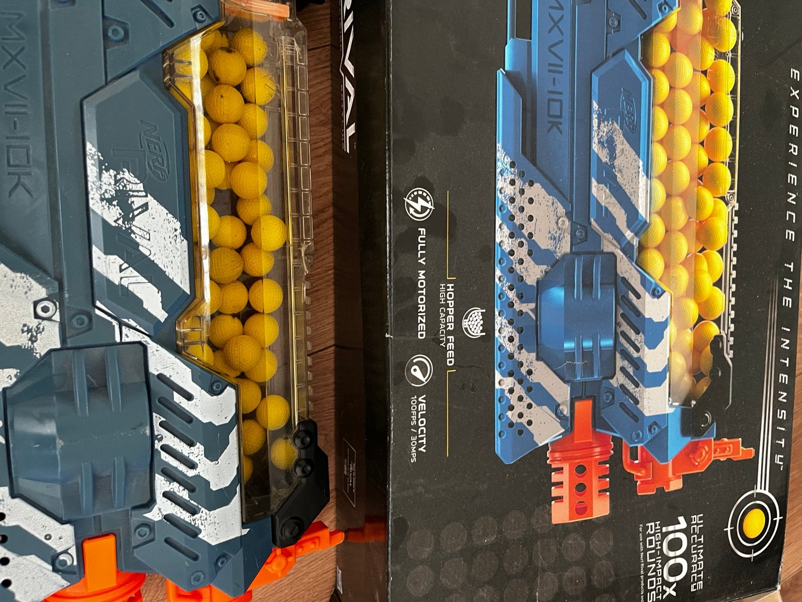 Nerf nemesis MXVII-10K, Ophalen of Verzenden, Zo goed als nieuw, Overige typen