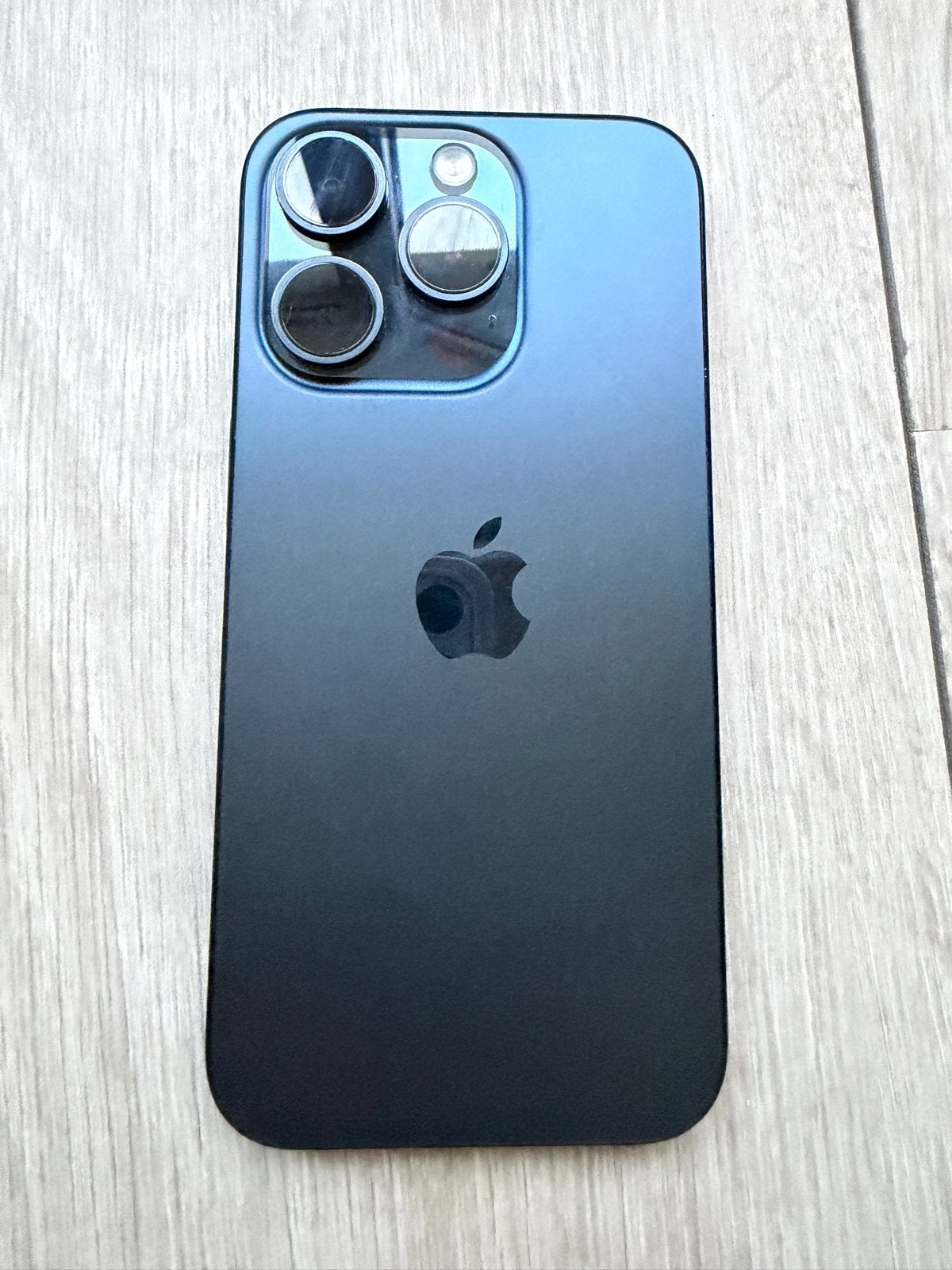 iPhone 15 Pro Blauw Titanium 128GB - Zo goed als nieuw, Telecommunicatie, Mobiele telefoons | Apple iPhone, 128 GB, Blauw, Ophalen of Verzenden
